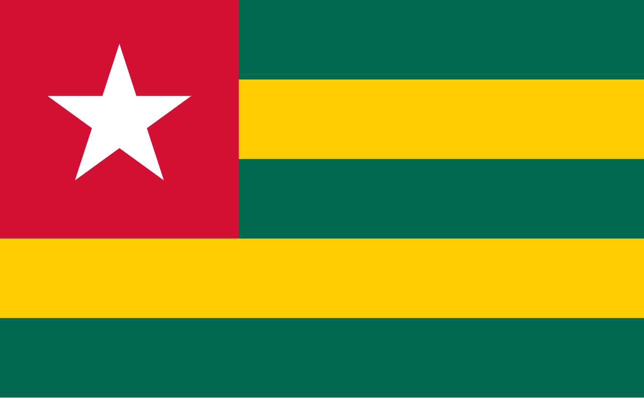 Flag of togo